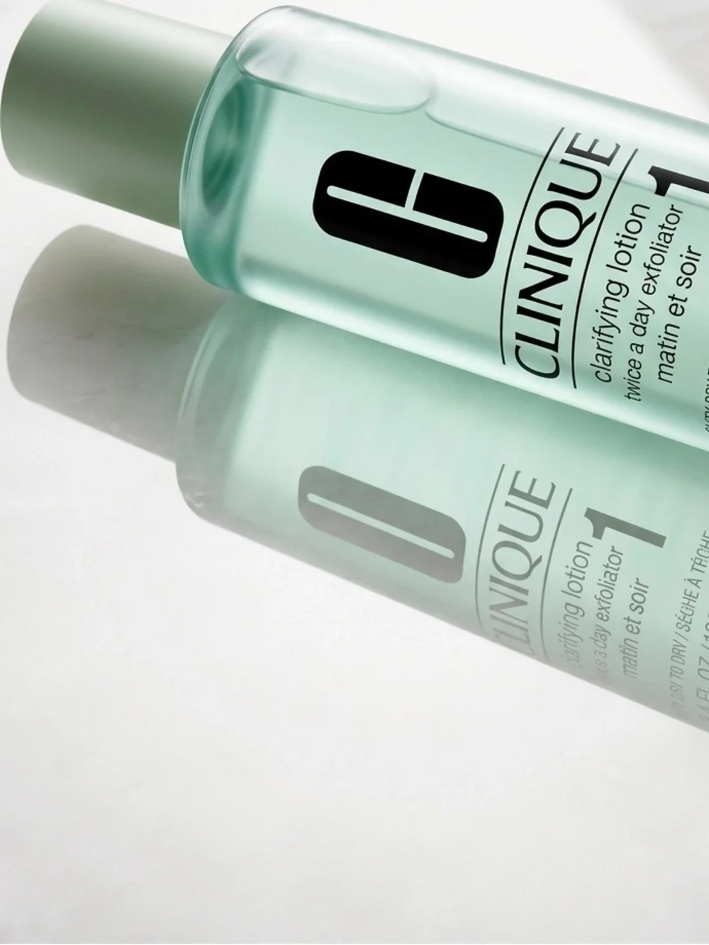 NWT Clinique Clarifying Lotion 1 Exfoliator 13.5 oz / 400 ml Double Pack